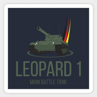 German Leopard 1 main battle tank Magnet